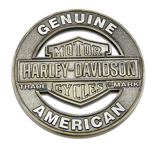 Magnete in metallo resistente B&S con marchio Harley-Davidson®