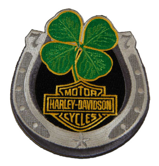 Patch con stemma a ferro di cavallo Lucky Clover Harley-Davidson®
