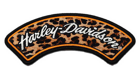Toppa da cucire ricamata con emblema Rockin' Cheetah Harley-Davidson®