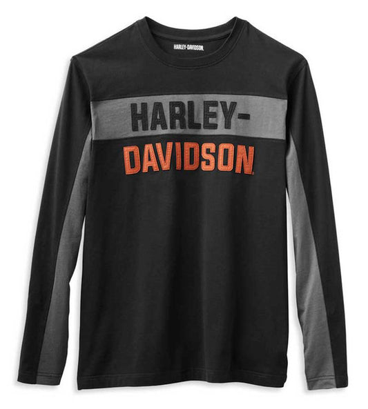 Camicia a maniche lunghe da uomo in stampatello Copperblock Harley-Davidson®
