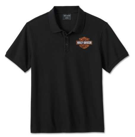 Harley-Davidson Polo Shirt Bar & Shield black