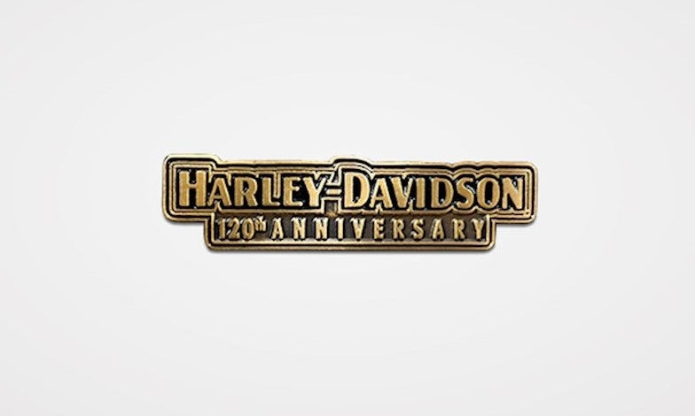 Spilla da collezione Harley-Davidson 120th Anniversary H-D 120th