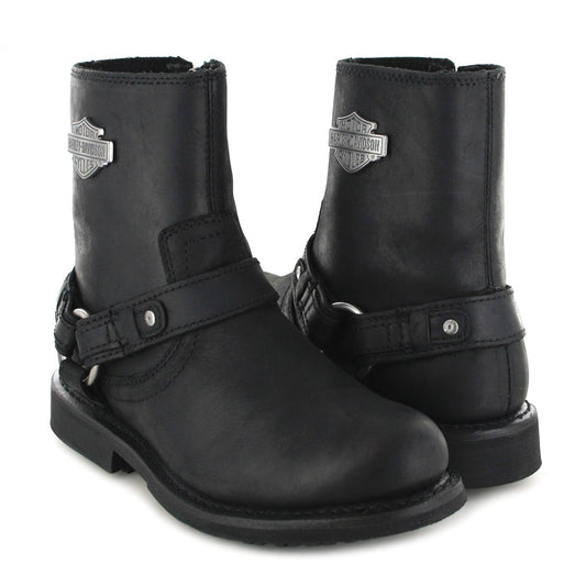 Scout Black Leather Boot Waterproof