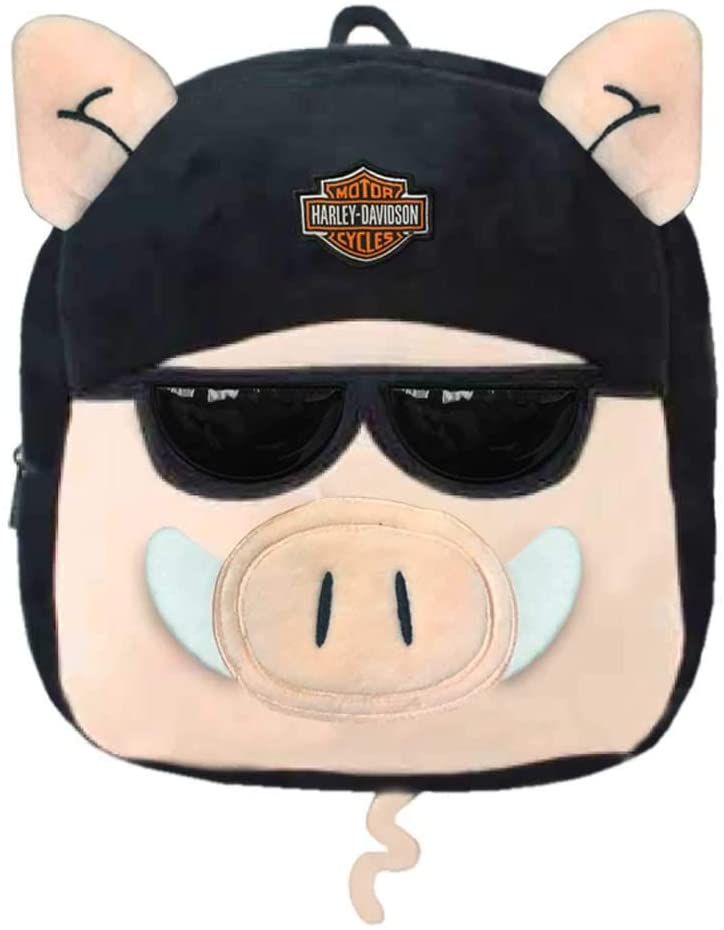 Kids' Hog Biker Plush Backpack 3-D Ears & Tail