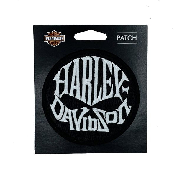 H-D® Patch Willie G skull text