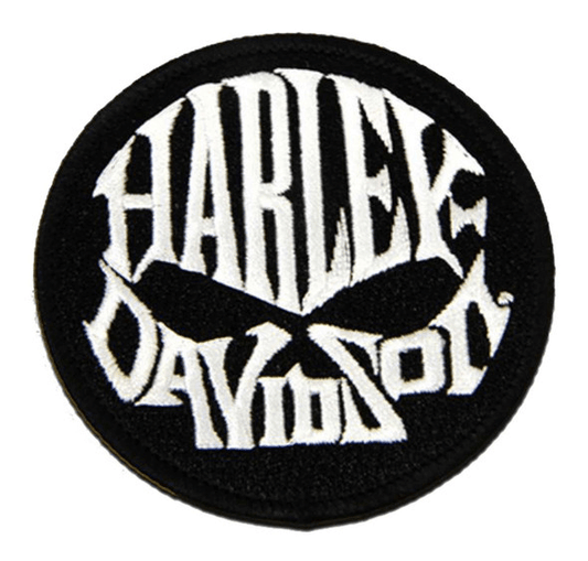 H-D® Patch Willie G skull text