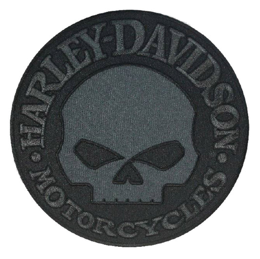 H-D® Patch con stemma Harley-Davidson® Black Willie G Skull
