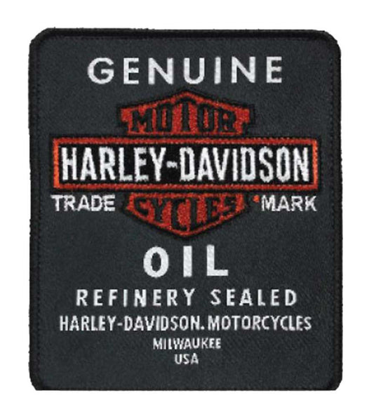 H-D® Patch con emblema dell'olio originale ricamata Harley-Davidson®