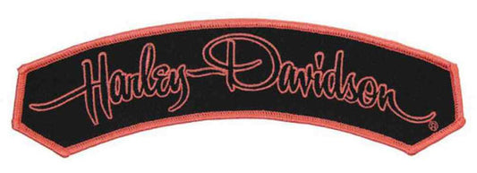 H-D® Patch con emblema della firma Harley-Davidson® ricamata, grande