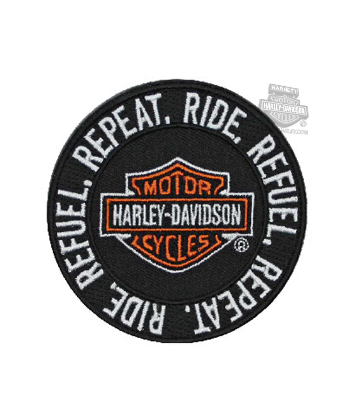 H-D® Patch - REPEAT RIDE REFUEL -