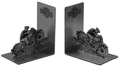 Hill Climber Graphic B&S Stainless Steel Bookends H-D®