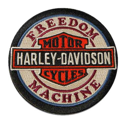 H-D® Patch cucita con emblema del logo B&S in tessuto Freedom Machine